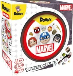 ASMODEE Dobble : Marvel Emoji (Eco Sleeve)