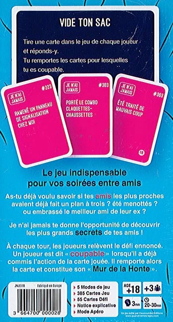 Je N'ai Jamais – Image 2