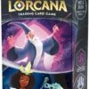 Ravensburger Lorcana - Chapitre Deux : L'ascension Des Floodborn - Deck De Démarrage - Merlin Et Tiana (Améthyste Acier)