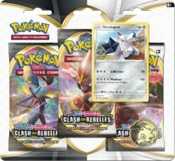 POKEMON Pokémon EB02 : Clash Des Rebelles - Pack 3 Boosters Duralugon