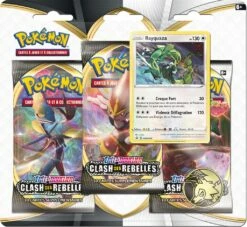 POKEMON Pokémon EB02 : Clash Des Rebelles - Pack 3 Boosters Rayquaza