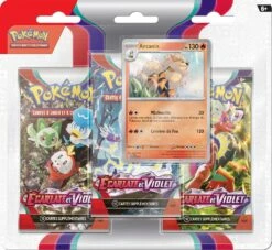 Pokemon EV01 : Tripack Écarlate Violet