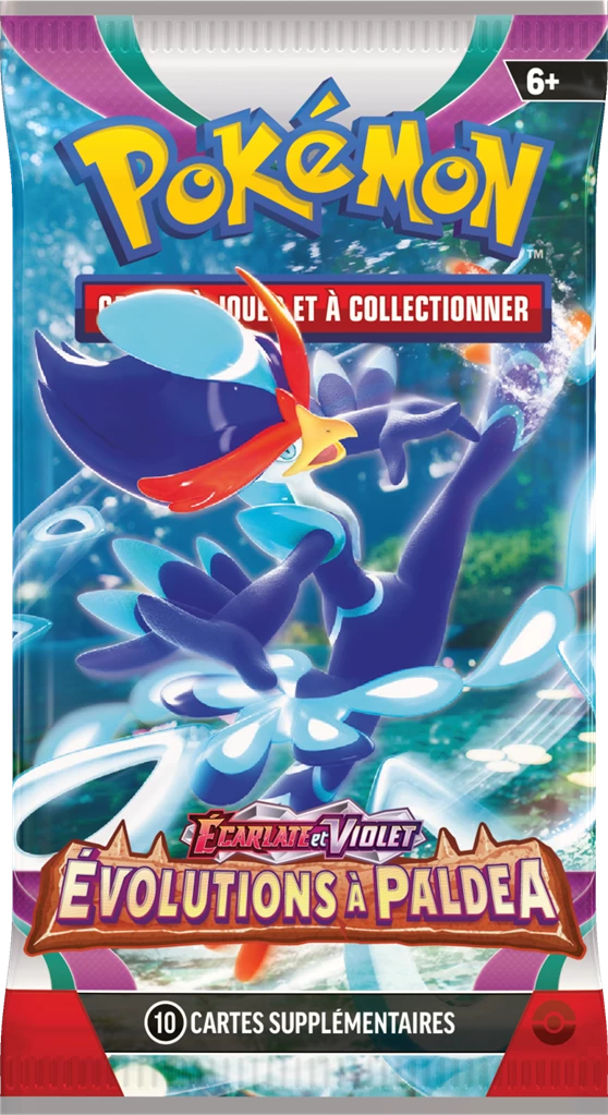 Pokemon EV02 : Booster Écarlate Et Violet Évoluton à Paldéa – Image 2
