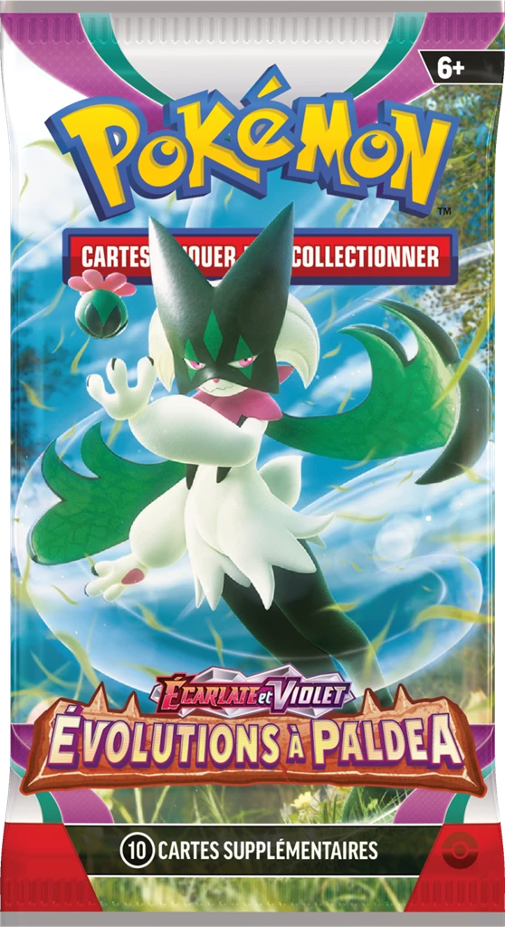 Pokemon EV02 : Booster Écarlate Et Violet Évoluton à Paldéa – Image 3