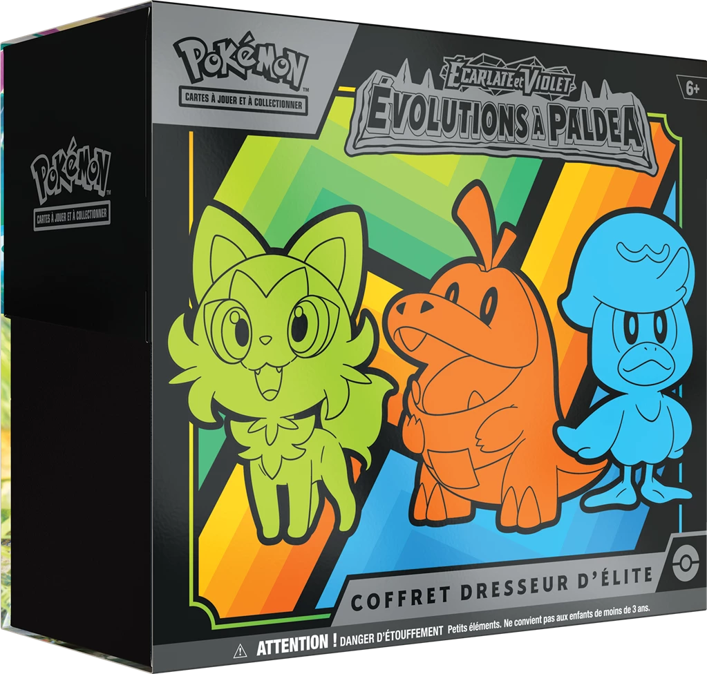 POKEMON Pokémon EV02 : Coffret Dresseur D'Élite Écarlate Et Violet Évolution à Paldéa