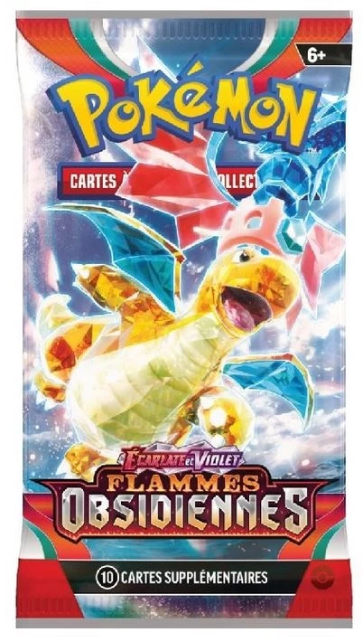 Pokemon EV03 : Booster Écarlate Et Violet Flammes Obsidiennes