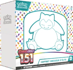 Pokemon EV03.5 - Écarlate Et Violet 151 - Coffret Dresseur D'Élite Ronflex (ETB Ronflex)