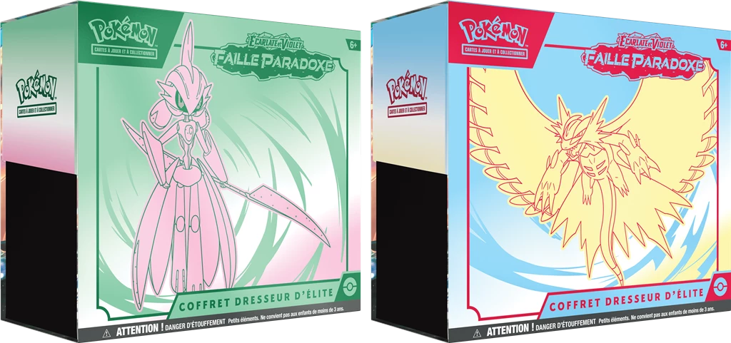 Pokemon EV04 : Coffret Dresseur D'Elite Faille Paradoxe