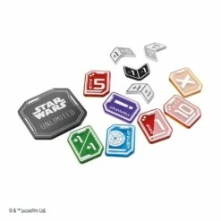 Gamegenic Star Wars : Unlimited - Pions Premium En Acrylique - Acrylic Tokens