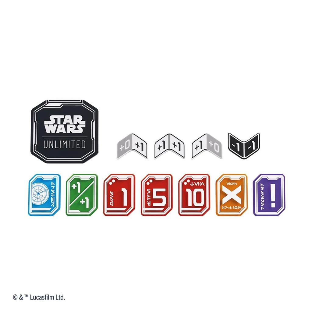 Gamegenic Star Wars : Unlimited - Pions Premium En Acrylique - Acrylic Tokens – Image 2