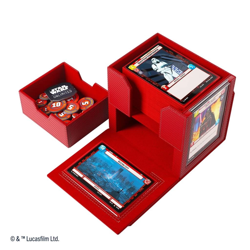 Gamegenic Stars Wars Unlimited - Deck Pod - Red – Image 2
