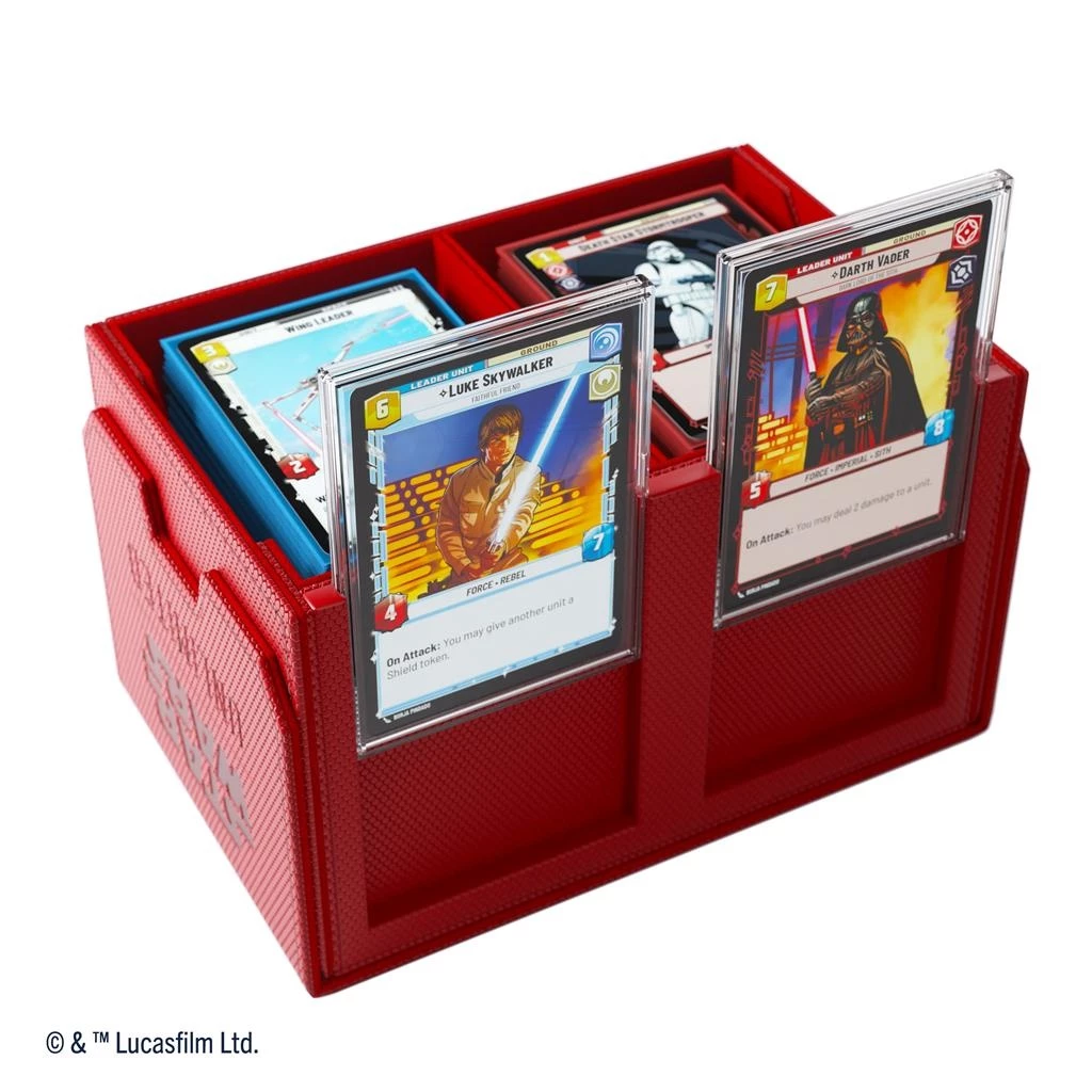 Gamegenic Stars Wars Unlimited - Double Deck Pod - Red – Image 3