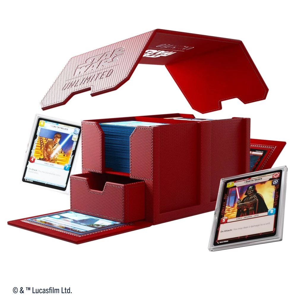 Gamegenic Stars Wars Unlimited - Double Deck Pod - Red – Image 4