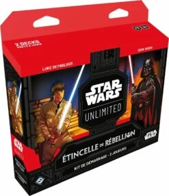 Stars Wars Unlimited - Etincelle De Rébellion - Kit Démarrage 2 Joueurs