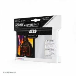 Gamegenic Stars Wars Unlimited - Sleeves Double Pack - Vader